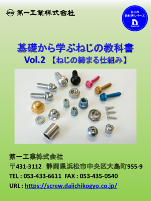 【基礎から学ぶねじの教科書】Vol.2［ねじの締まる仕組み］ねじはなぜ締まるのか？仕組みがわかります